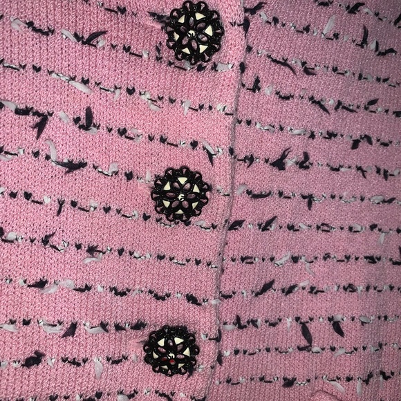 St. John Collection Pink Eyelash blazer - Picture 2 of 2